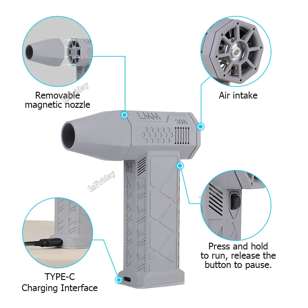 X3 TurboJet 130K RPM Industrial Blower